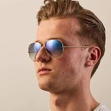 Ray-Ban Unisex Shooter RB3138 C62 Solglasögon i Guld